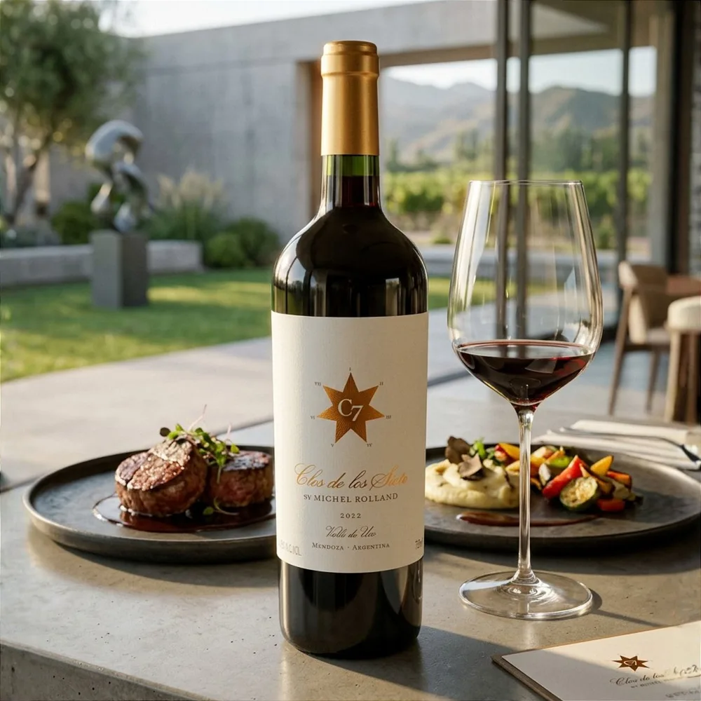 Vinho Tinto Blend Clos de los Siete By Michel Rolland Valle de Uco Mendoza — foto 4