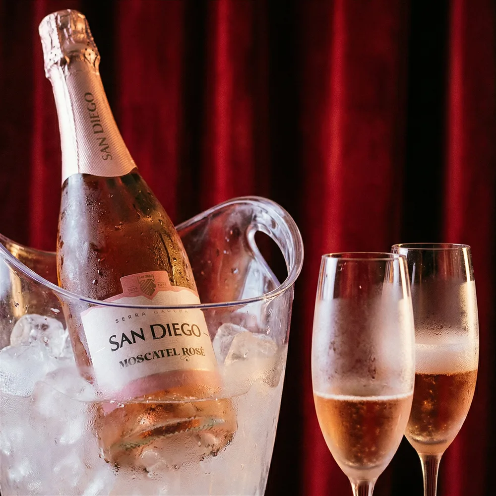 Espumante Moscatel Rosé San Diego 750ml - Castellamare — foto 3