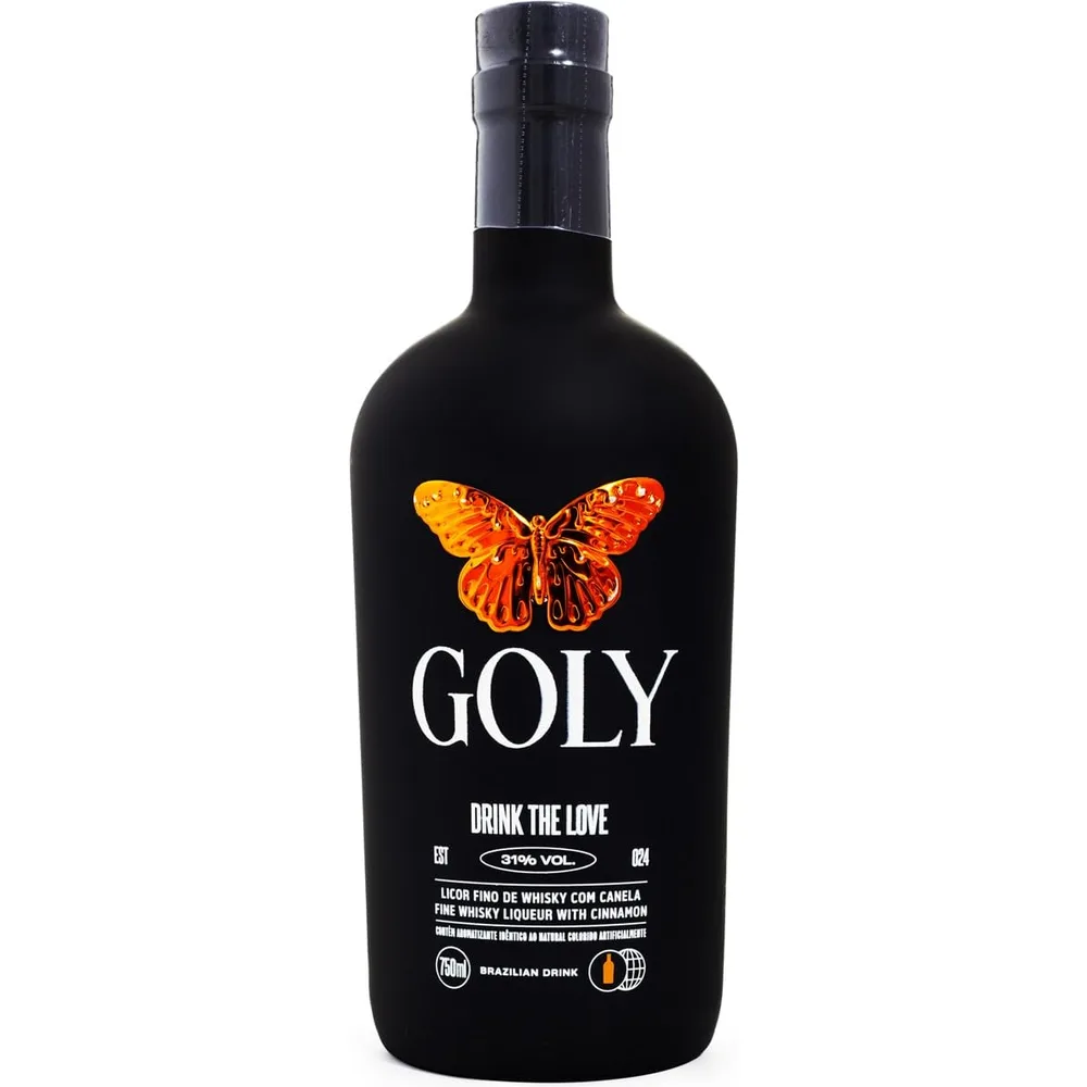 Goly Licor Fino de Whisky e Canela 750ml