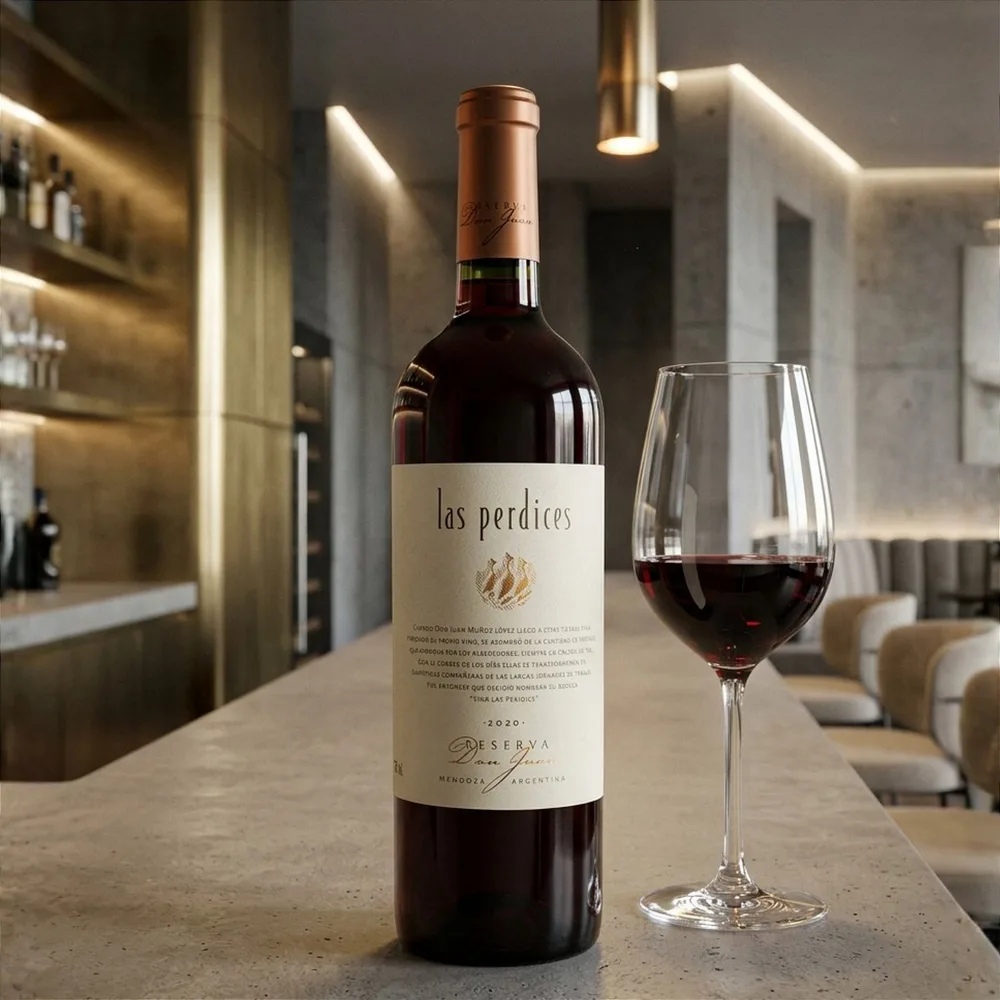 Vinho Tinto Blend Las Perdices Don Juan Reserva Mendoza 2020 750 ml — foto 2