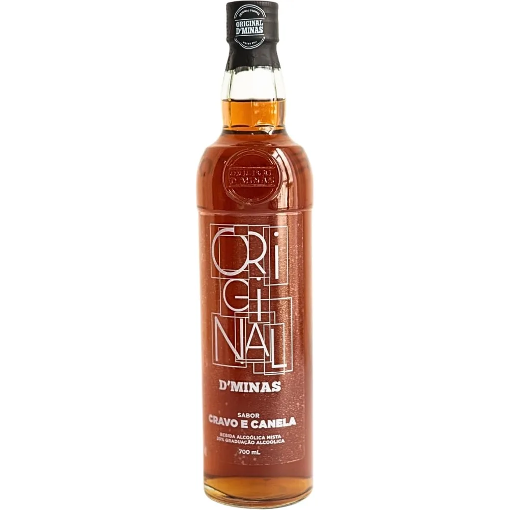 Licor de Cravo e Canela Original D'Minas, 700ml, 23% vol