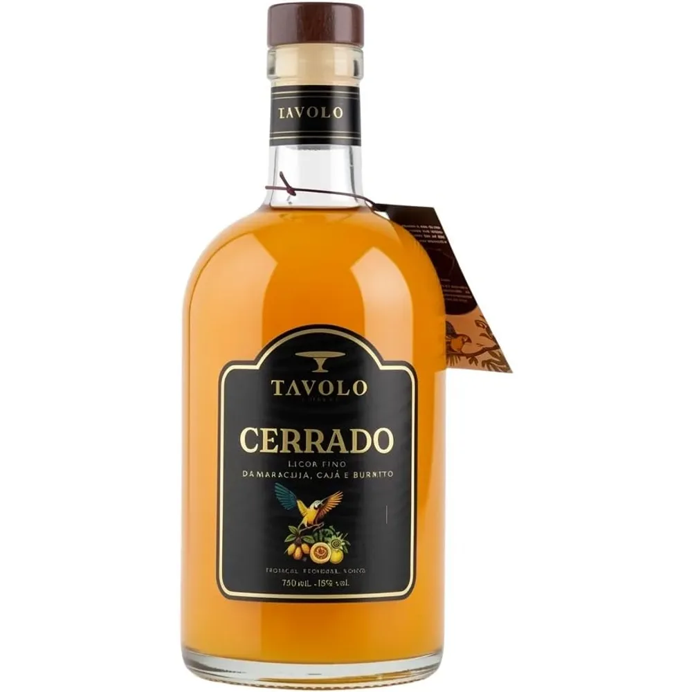 Licor Fino Cerrado 750 mL, Maracujá, Cajá e Burrito- Tavolo Licores