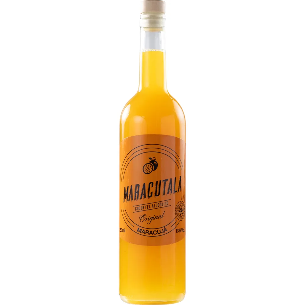 Licor Fino de Maracujá Tradicional 750ml - Aperitivo Maracutala A Marca Premiada com os