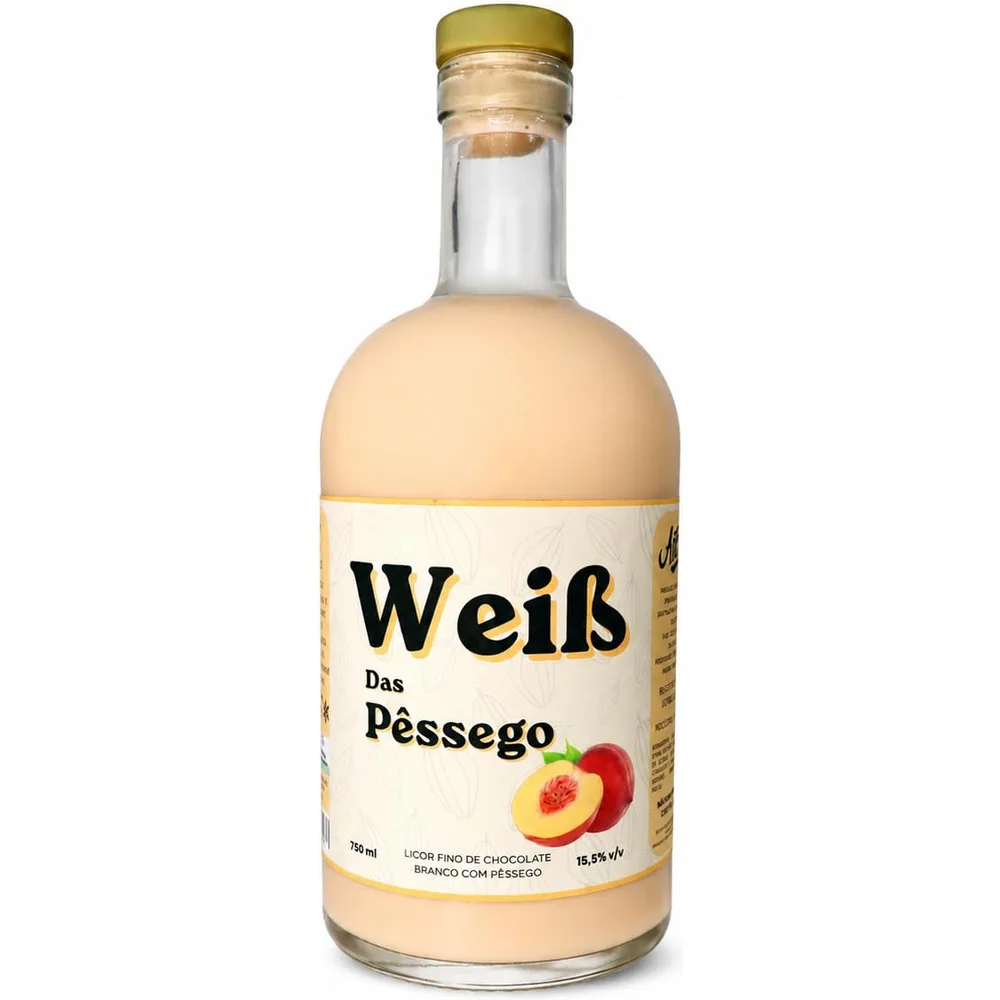 Licor Weiß Pêssego 750ml