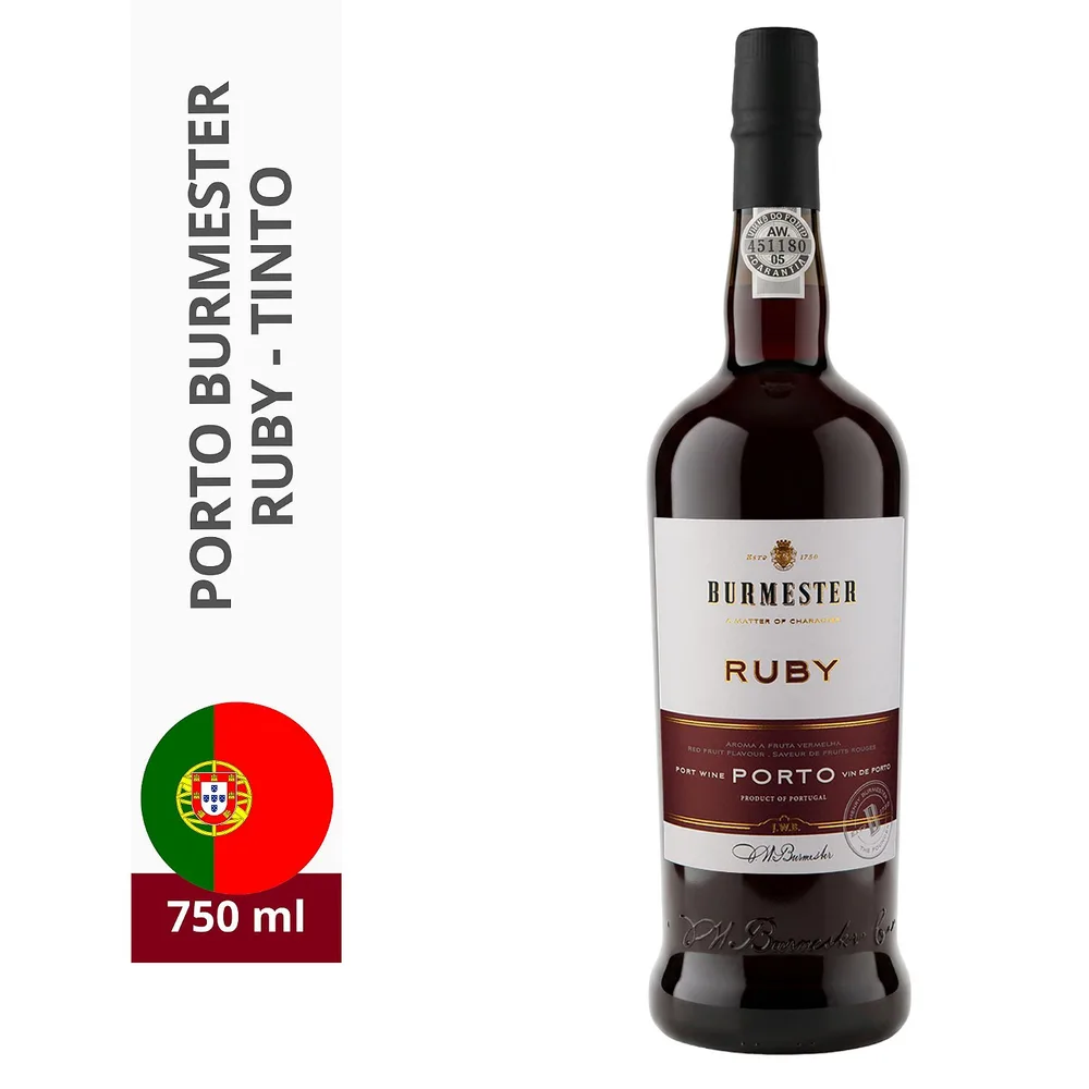 Vinho do Porto Ruby Burmester 750 ml — foto 5