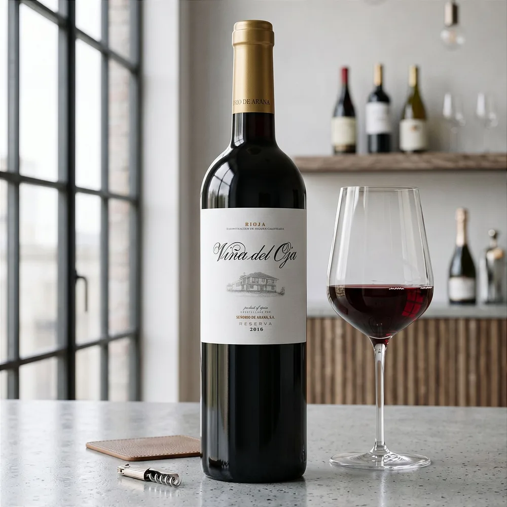Tinto Viña del Oja Reserva Señorío de Arana Tempranillo 2017 — foto 2