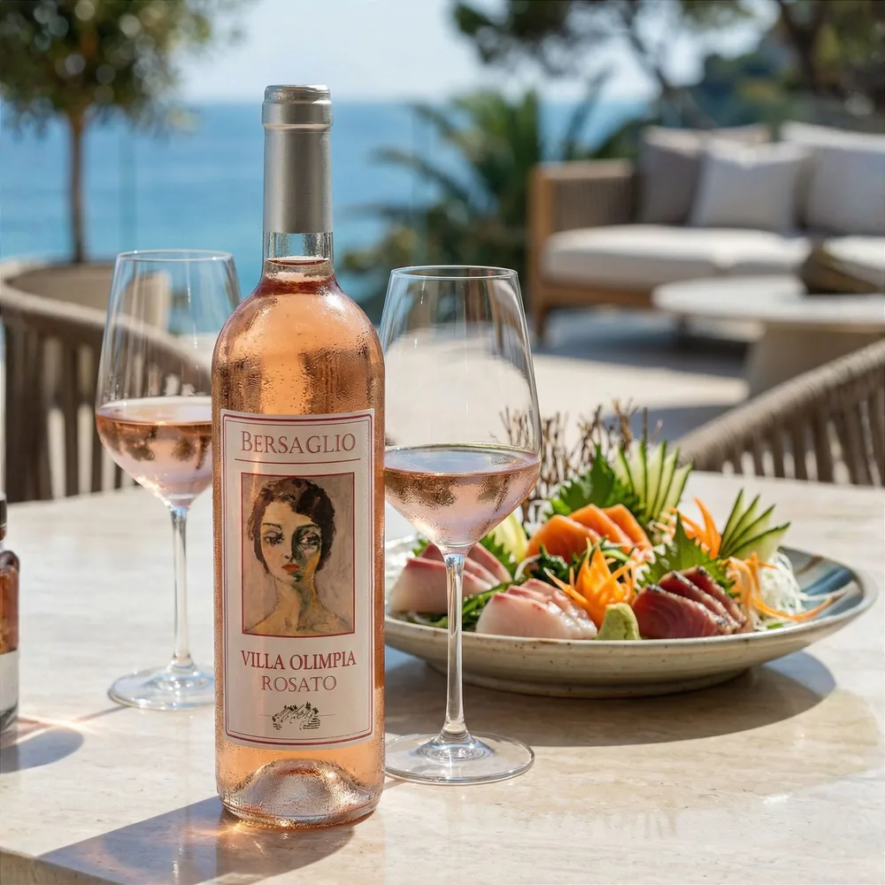 Rosé Bersaglio Villa Olimpia Rosato Toscana IGT 750 ml — foto 4