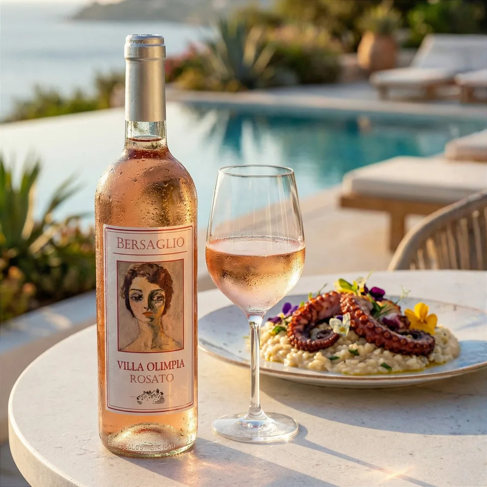 Rosé Bersaglio Villa Olimpia Rosato Toscana IGT 750 ml — foto 6