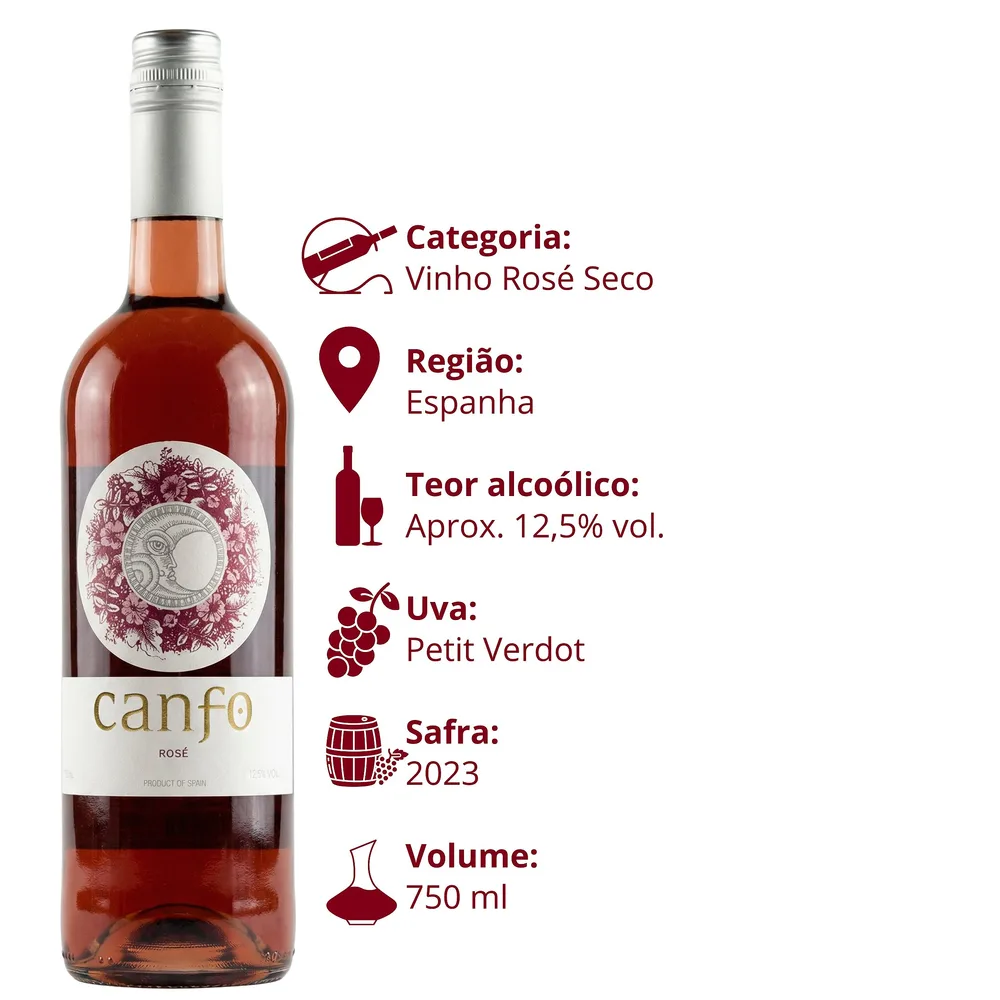 Rosé Canfo Petit Verdot - 2023 — foto 3