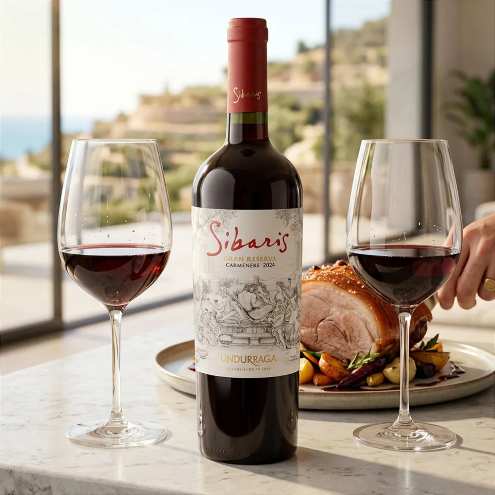 Vinho Tinto Undurraga Sibaris Gran Reserva Carménère 2024 750 ml — foto 6