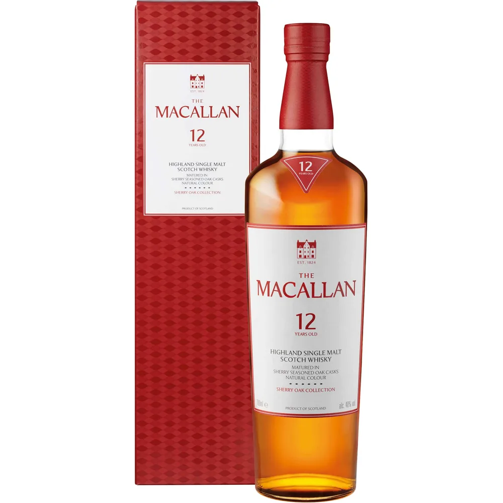 The Macallan Whisky Sherry Oak 12 Anos Single Malt 700ml