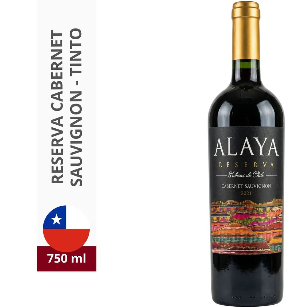 Vinho Tinto Alaya Reserva Cabernet Sauvignon 2022 750 ml — foto 5