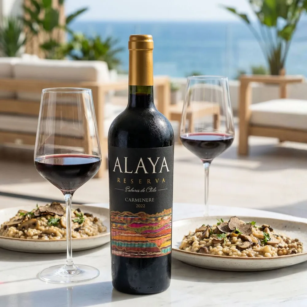 Vinho Tinto Alaya Reserva Carménère 2022 750 ml — foto 4