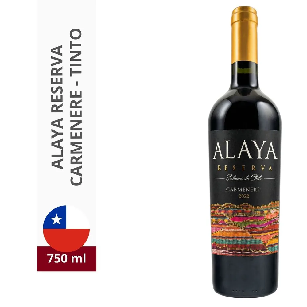 Vinho Tinto Alaya Reserva Carménère 2022 750 ml — foto 5