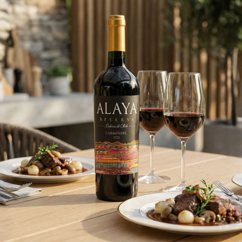Vinho Tinto Alaya Reserva Carménère 2022 750 ml — foto 7