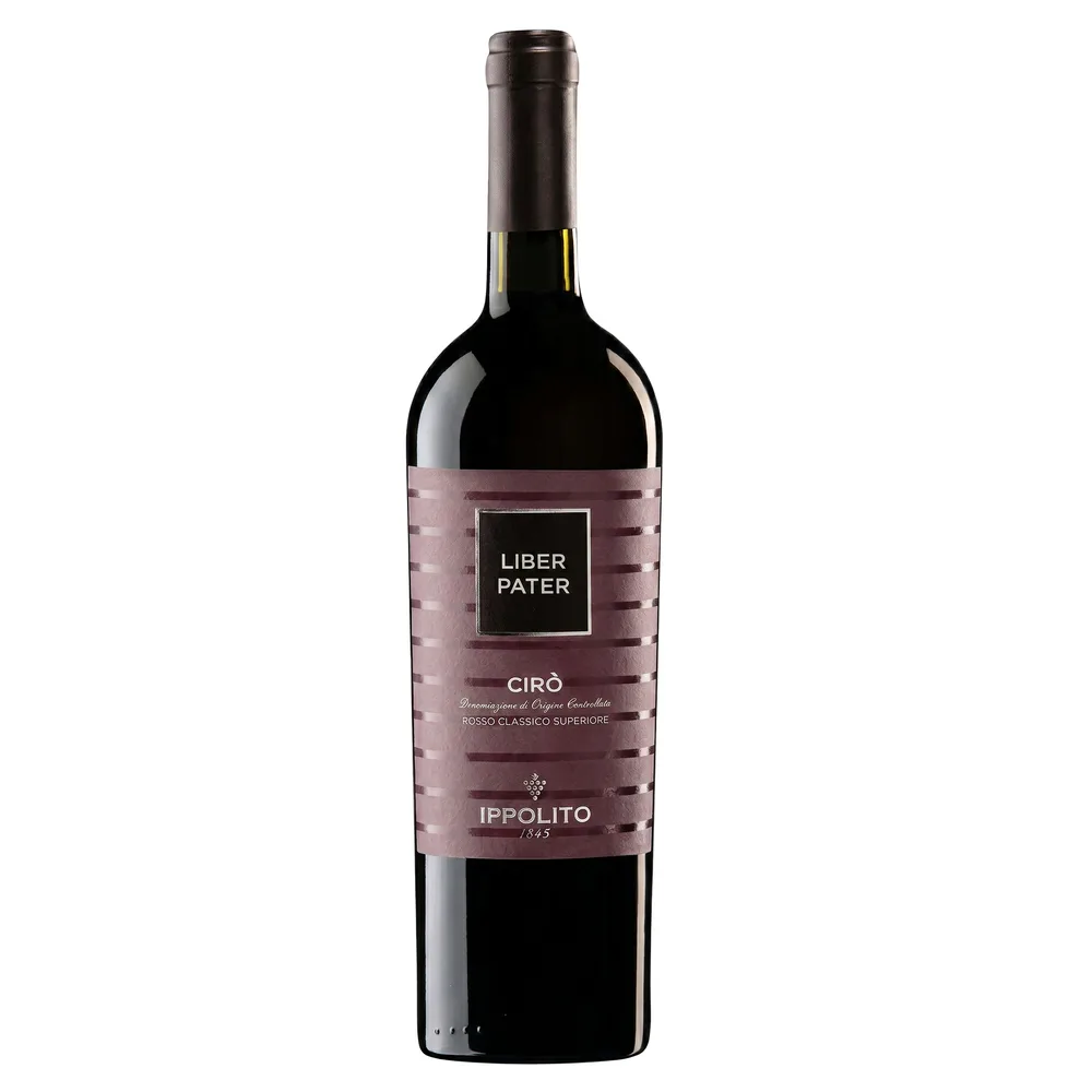 Tinto Cirò Rosso Gaglioppo DOC Classico Superiore Liber Pater 750 ml