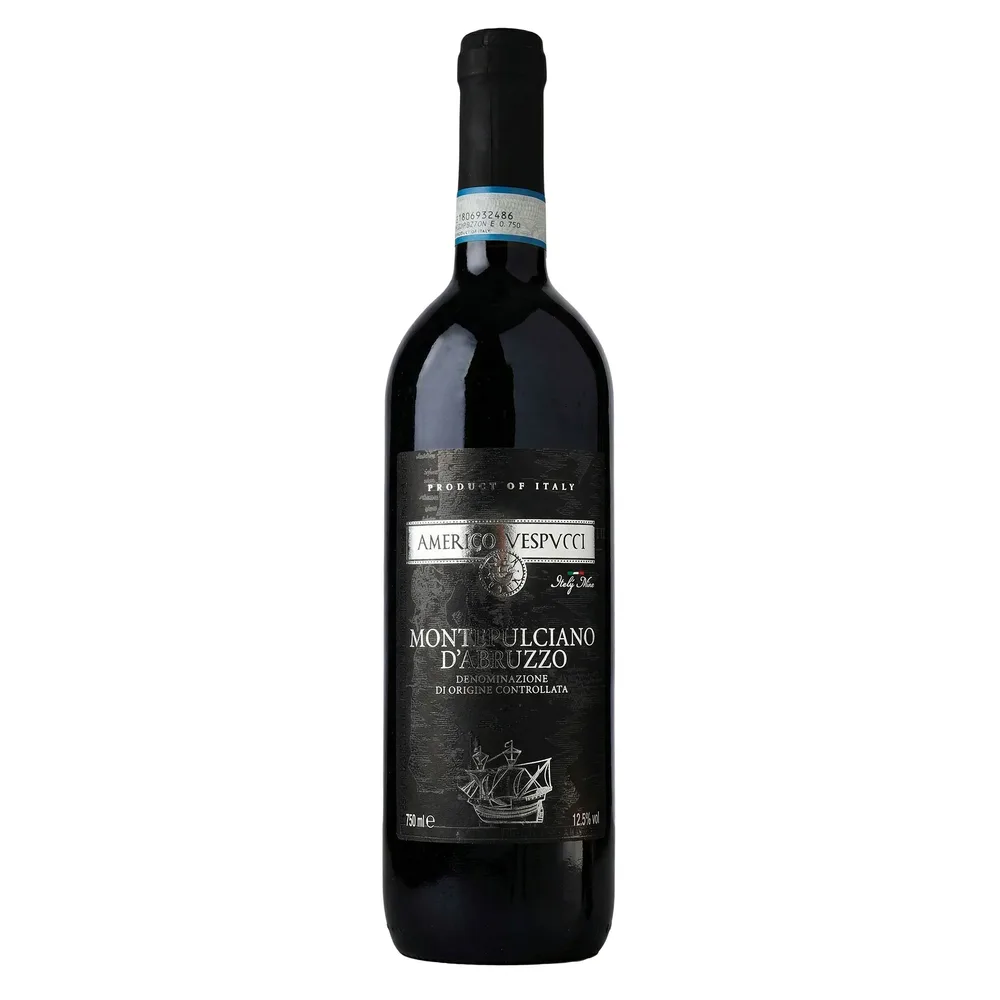 Vinho Tinto Amerigo Vespucci Montepulciano d’Abruzzo DOC 2024 750 ml