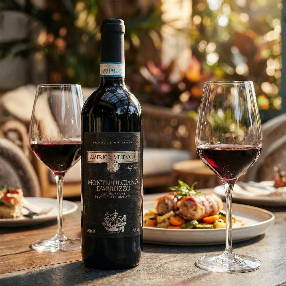 Vinho Tinto Amerigo Vespucci Montepulciano d’Abruzzo DOC 2024 750 ml — foto 6