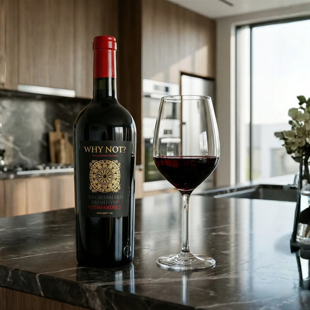 Tinto WHY NOT Negroamaro Primitivo Puglia IGT — foto 2