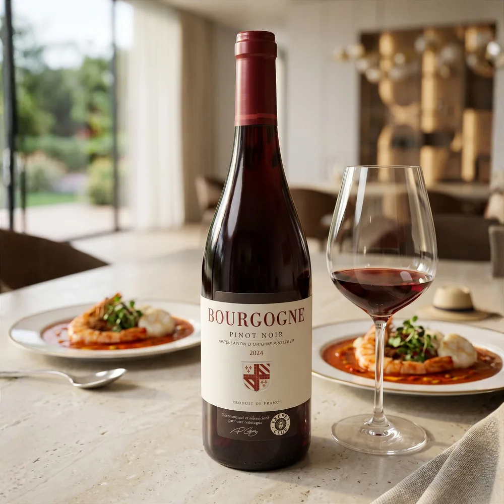 Tinto Pinot Noir Bourgogne AOP Expert Club 750 ml — foto 4