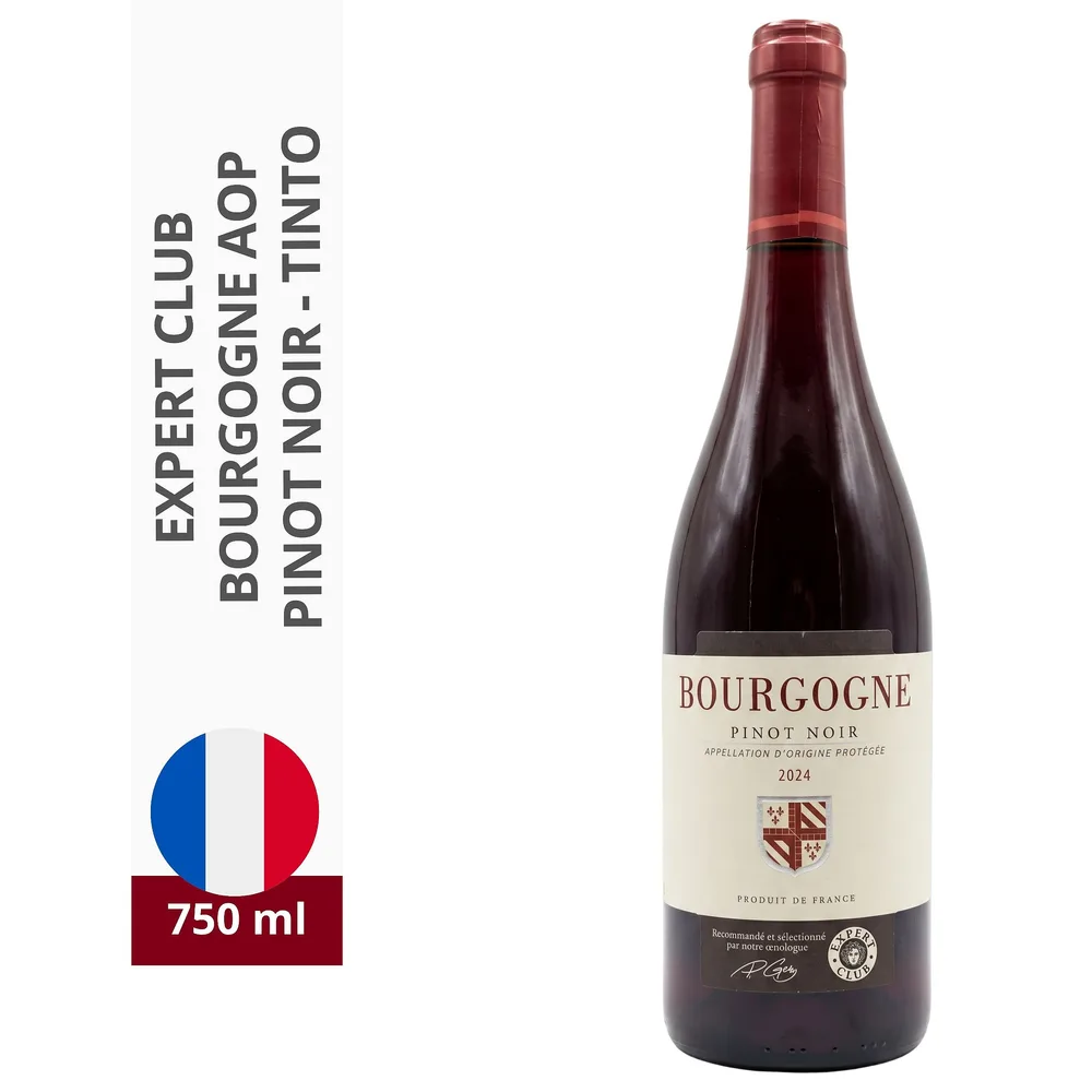 Tinto Pinot Noir Bourgogne AOP Expert Club 750 ml — foto 5
