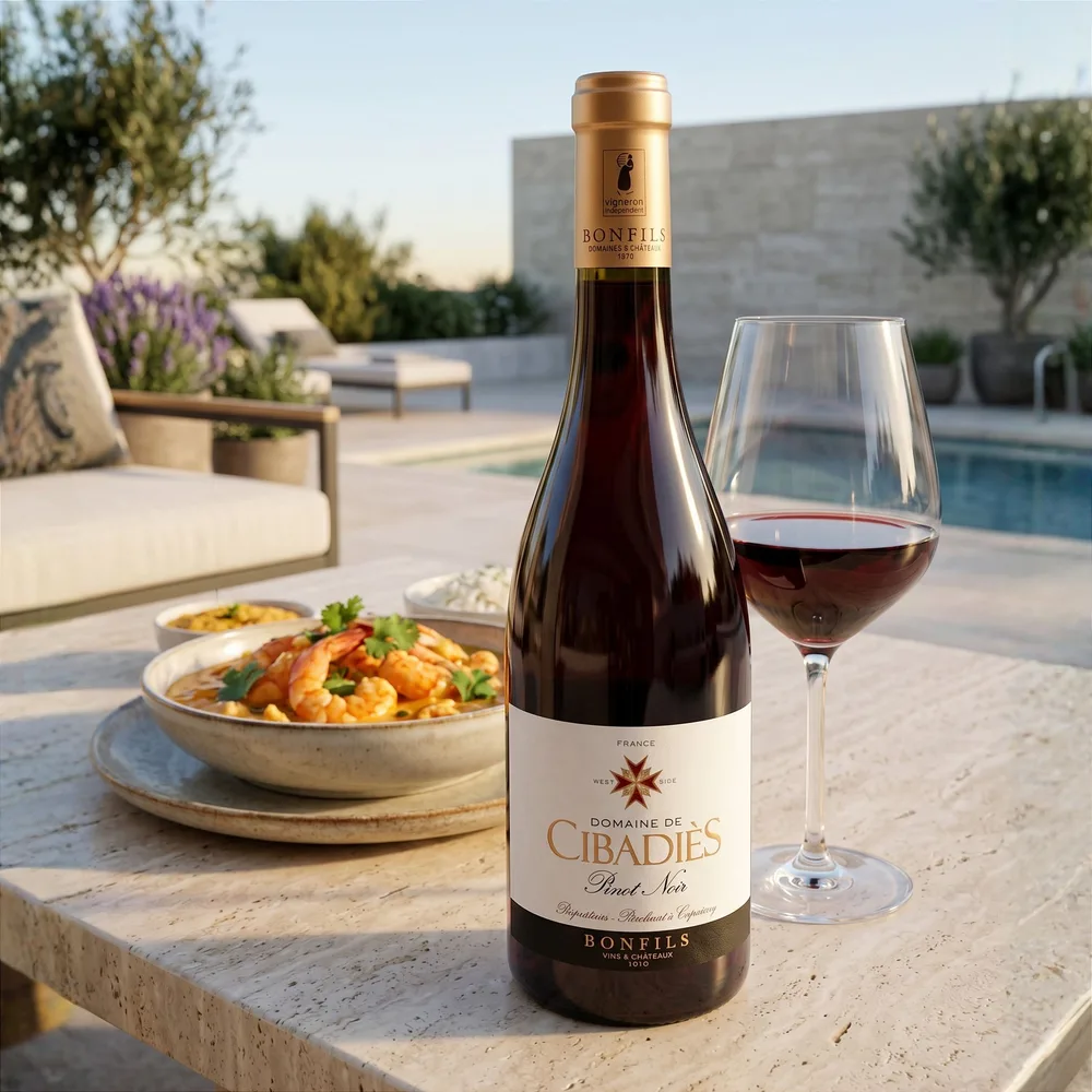 Tinto Pinot Noir IGP Pays d’Oc Domaine de Cibadiès Bonfils 750 ml — foto 4