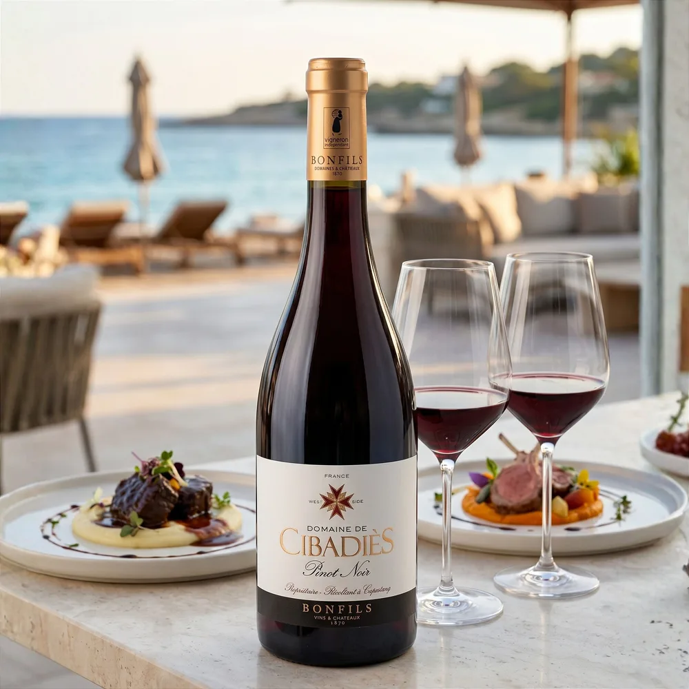 Tinto Pinot Noir IGP Pays d’Oc Domaine de Cibadiès Bonfils 750 ml — foto 6