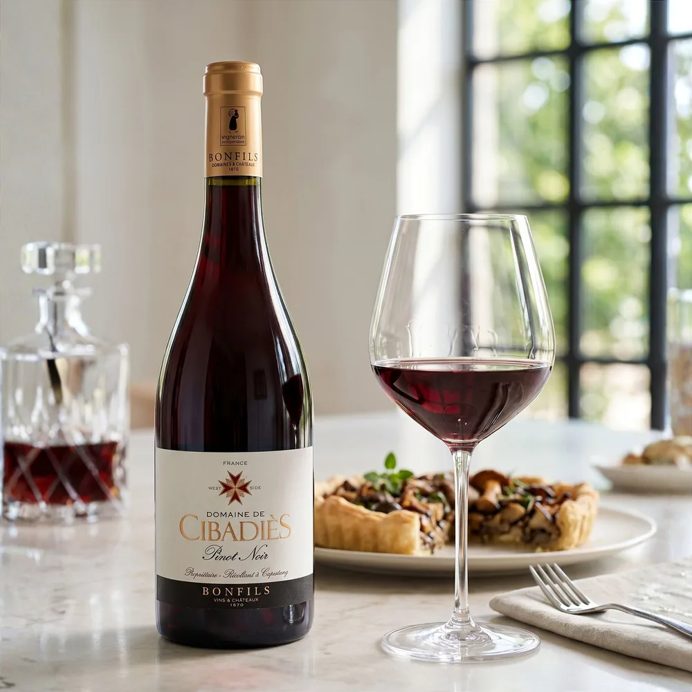 Tinto Pinot Noir IGP Pays d’Oc Domaine de Cibadiès Bonfils 750 ml — foto 7
