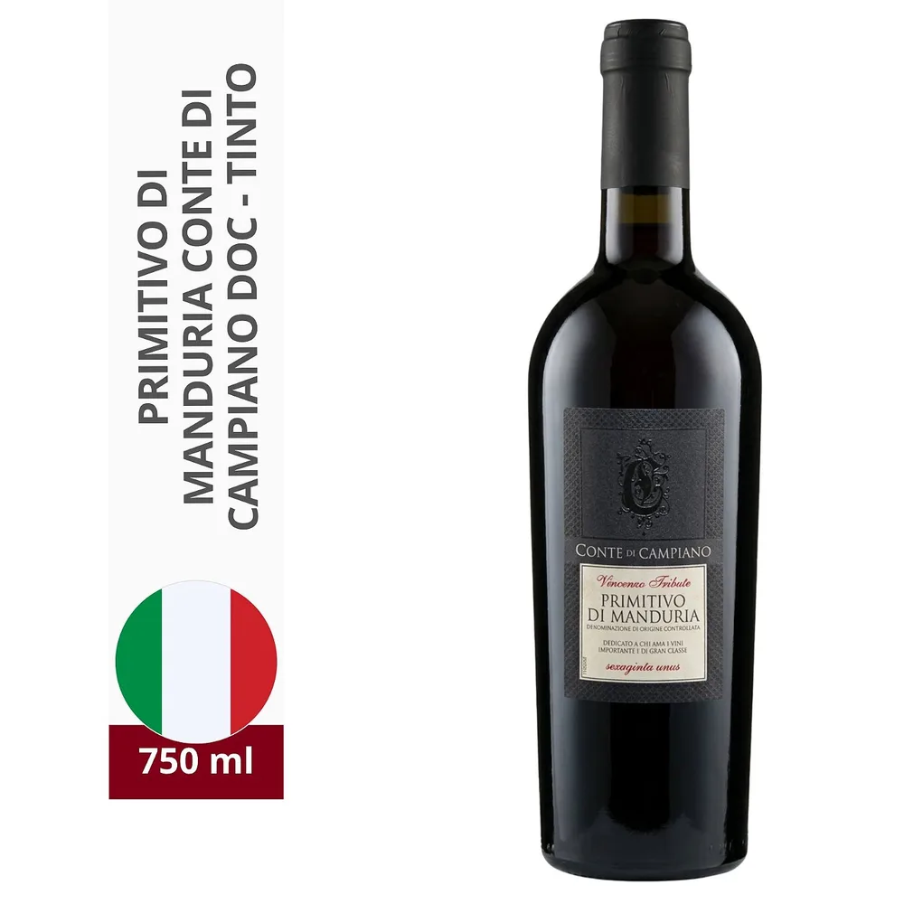 Tinto Primitivo di Manduria DOC Conte di Campiano — foto 5