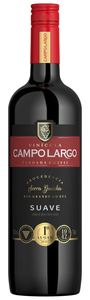 Vinho Tinto Campo Largo Tinto Suave 750 ml