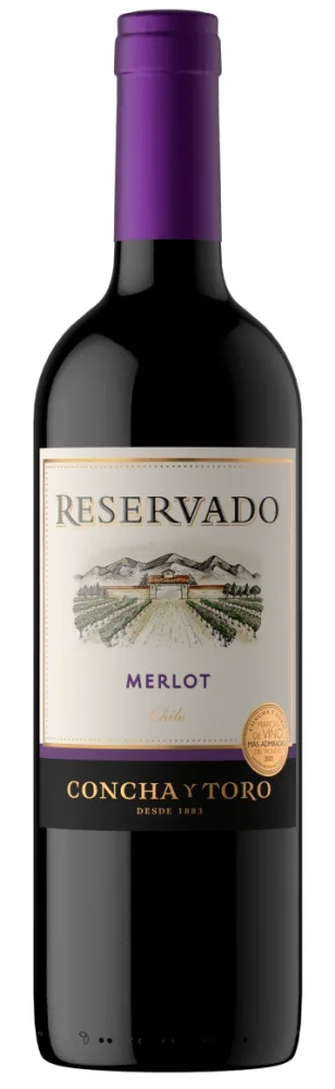 Vinho Tinto Concha y Toro Reservado Merlot 750 ml
