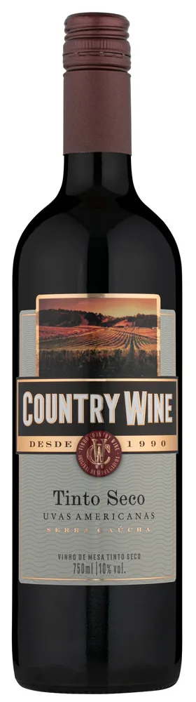 Vinho Tinto Country Wine Tinto Seco 750 ml