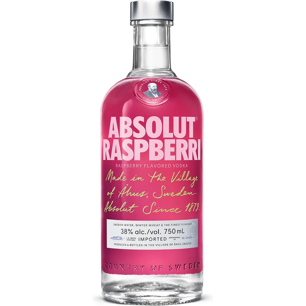 Vodka Absolut Raspberri - 750 ml
