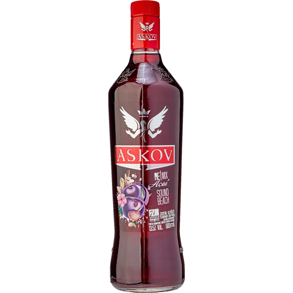 Vodka Askov Açai 900Ml