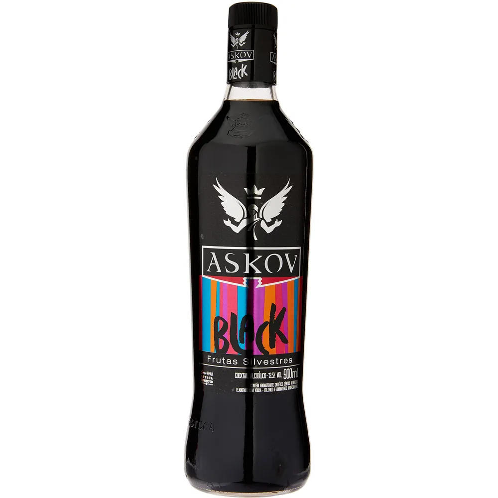 Vodka Askov Black 900Ml