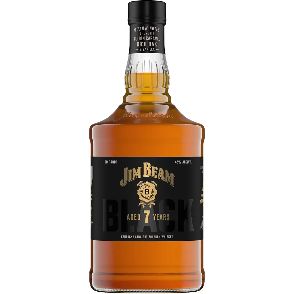 Whisky Bourbon Jim Beam Black 7 Anos 1L