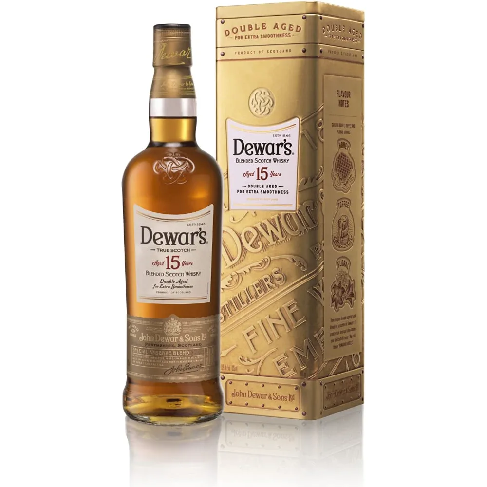 WHISKY DEWARS 15 ANOS 750 ML Dewar'S Sabor 750ML