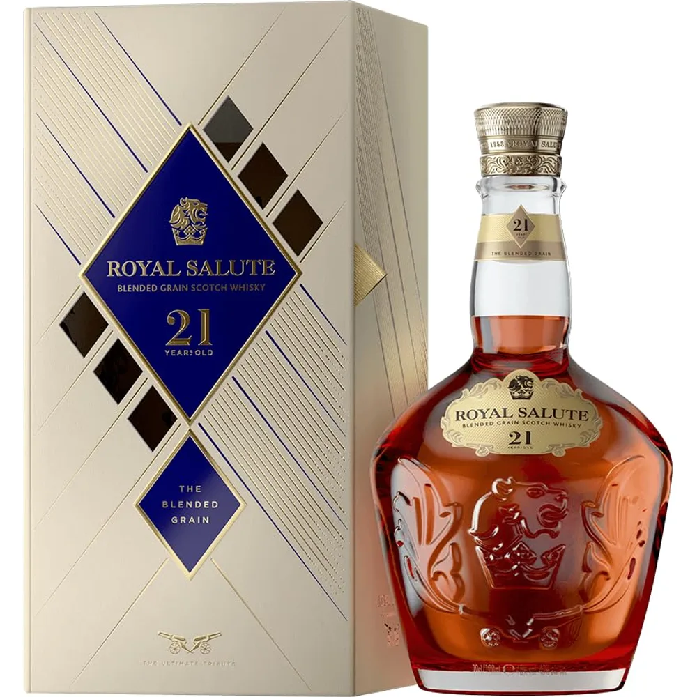 Whisky Escocês Blended Grain Royal Salute, 21 Anos, 700ml