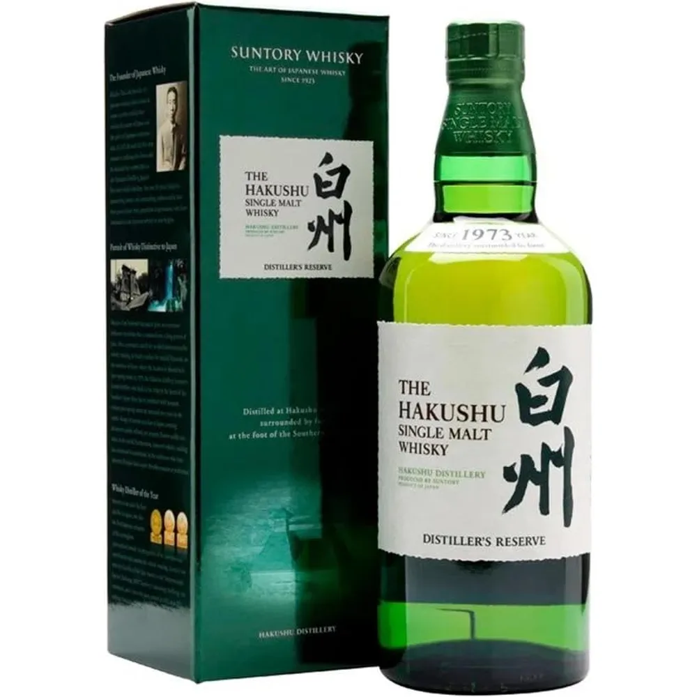 Whisky Hakushu Single Malt Distiller's Reserve Whisky Japonês 700ml
