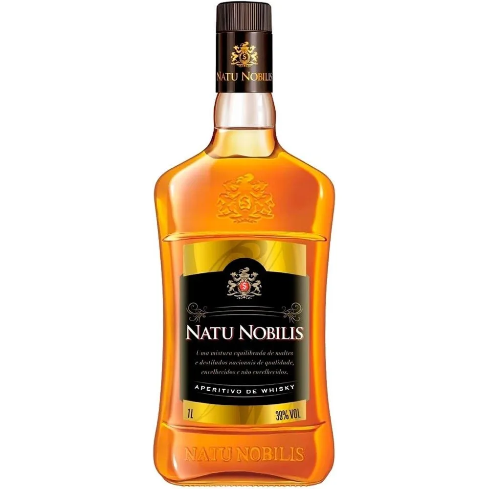 Whisky Natu Nobilis, 1L, Dourado
