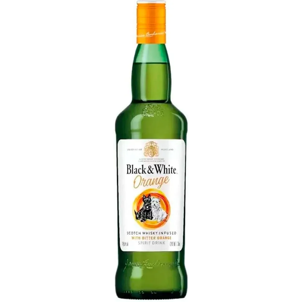 Whisky Orange Black & White 700ml