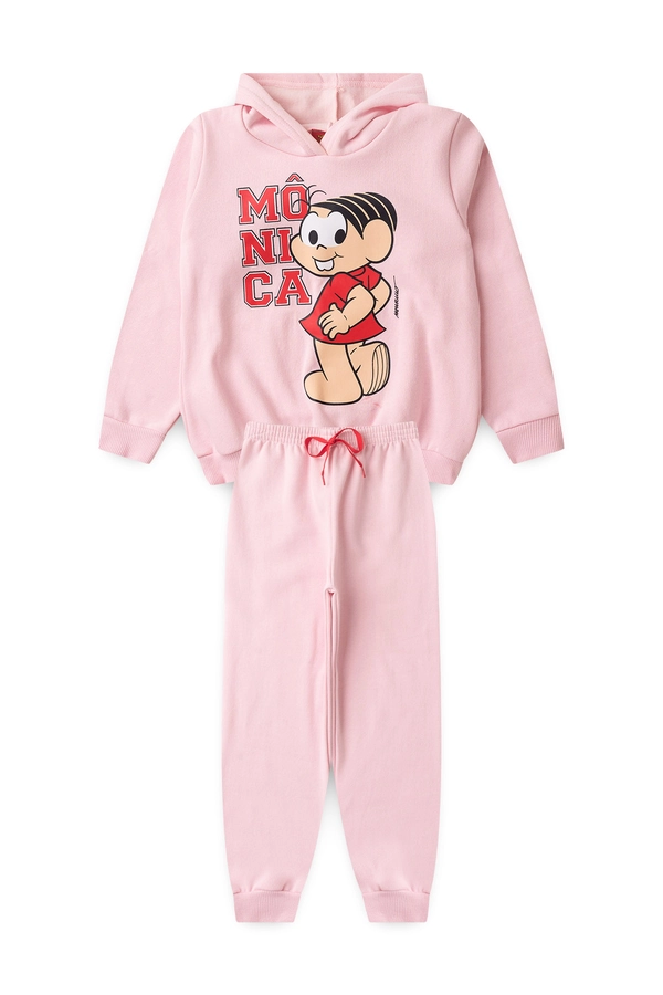 CONJUNTO FEMININO INFANTIL POSANDO - TURMA DA MÔNICA