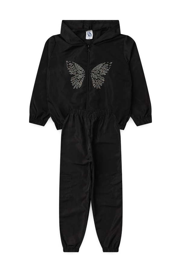 CONJUNTO INFANTIL FEMININO BORBOLETA DE STRASS