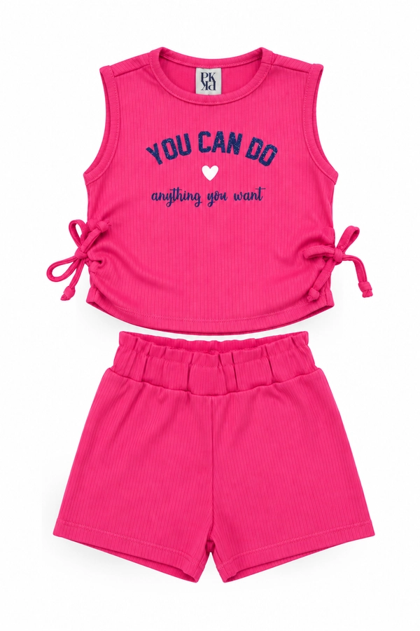 Conjunto Feminino Infantil Você Pode