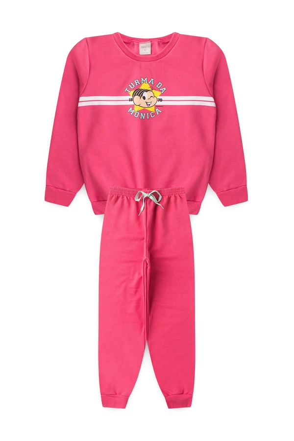 Conjunto Feminino Infantil Mônica 1970 - Turma da Mônica