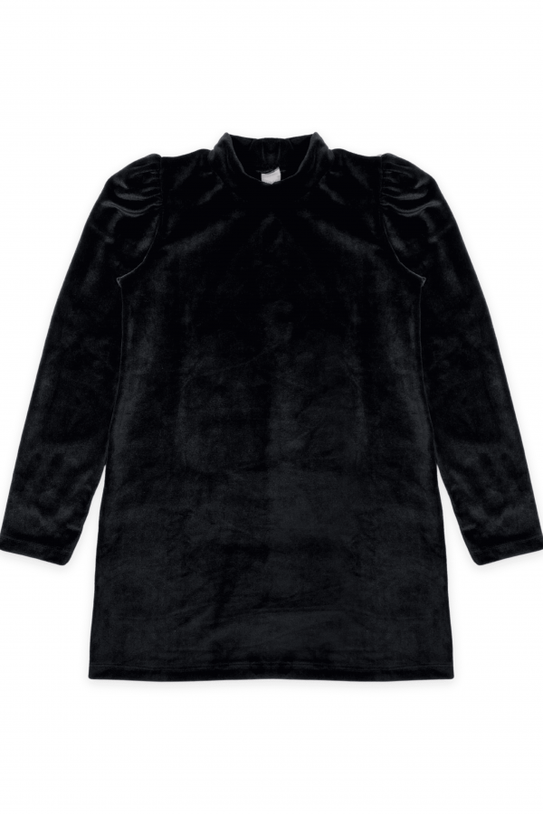 Vestido Feminino Infantil Veludo