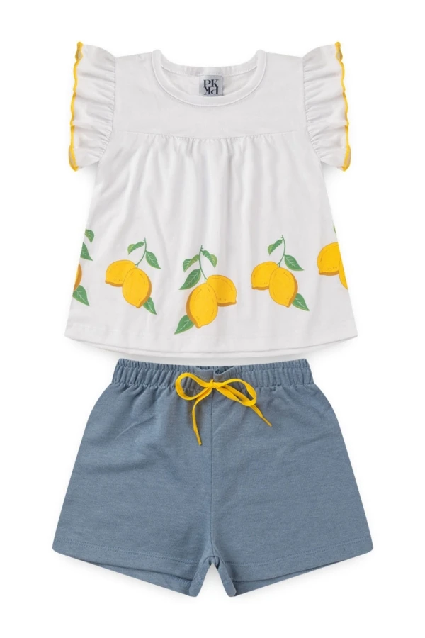 Conjunto Infantil Feminino Shiny Lemons