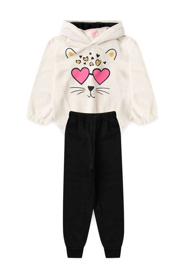 CONJUNTO FEMININO INFANTIL ÓCULOS DO AMOR