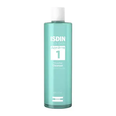 Água Micelar de Limpeza Isdin Oily Skin Acniben 1 Micellar Cleanser 400ml