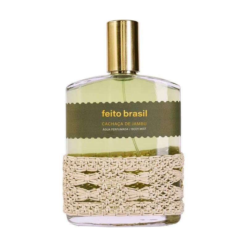 Água Perfumada Hidratante Feito Brasil Cachaça de Jambu
